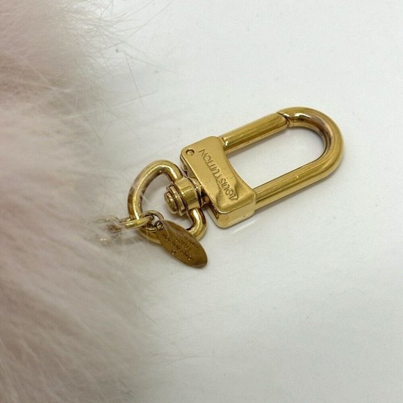 Authentic Hover to zoom LOUIS VUITTON M67371 Fluffy Fuzzy bubble Bag Charm charm - Picture 8 of 8